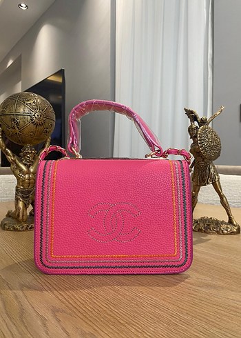  Beden Pembe Modern Klasik Kadın Çanta