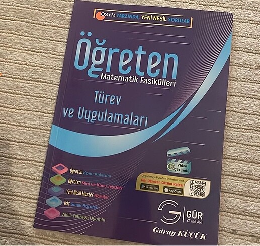 gür yayınları türev ve uygulamaları