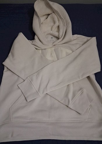 ORJİNAL GAP Kırık beyaz Çocuk Kapüşonlu Sweatshirt - Görsel 6