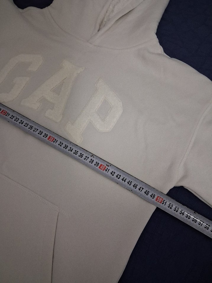 ORJİNAL GAP Kırık beyaz Çocuk Kapüşonlu Sweatshirt - Görsel 3
