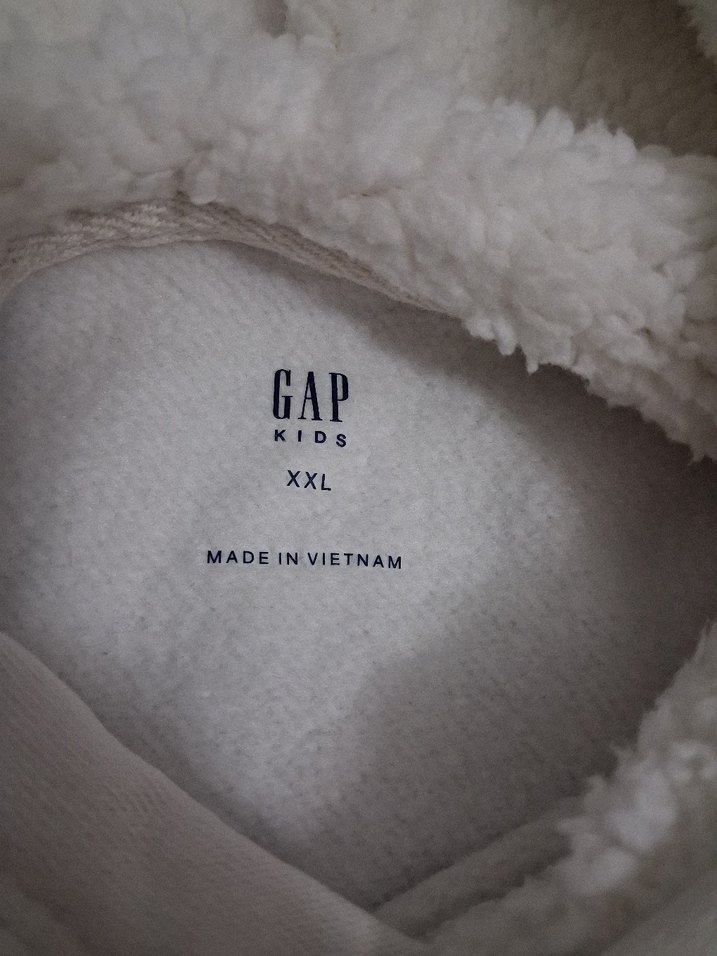 ORJİNAL GAP Kırık beyaz Çocuk Kapüşonlu Sweatshirt - Görsel 2