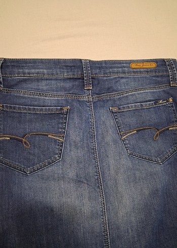 Mavi jean etek.. - Görsel 4