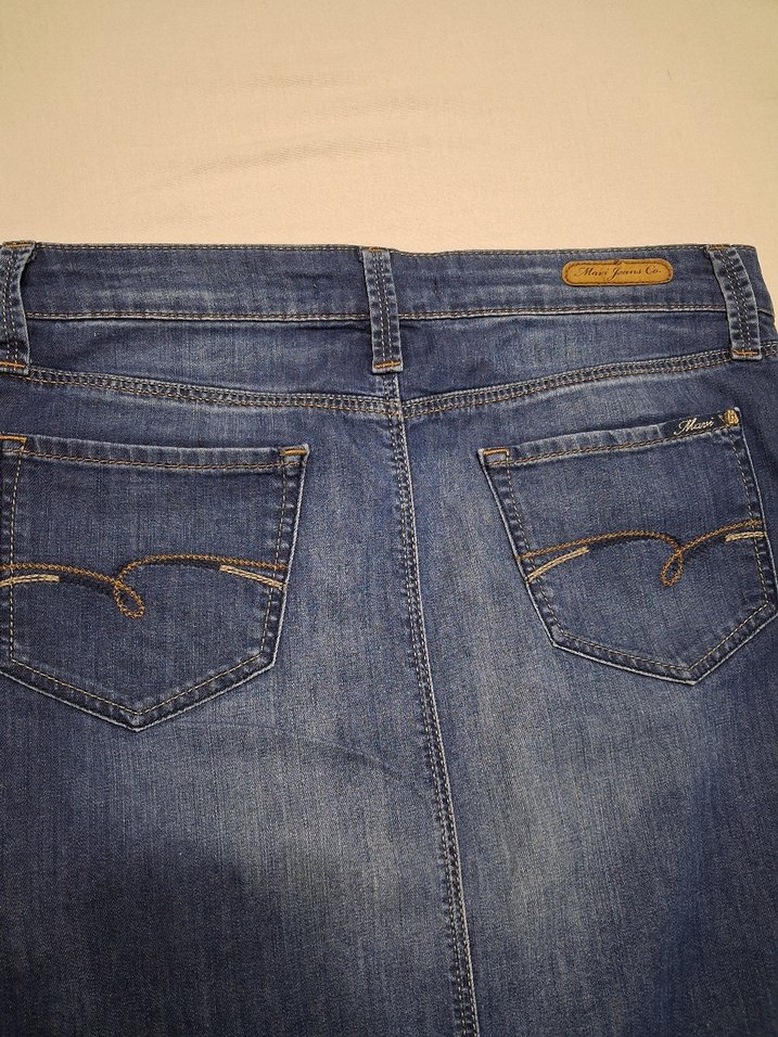 Mavi jean etek.. - Görsel 4