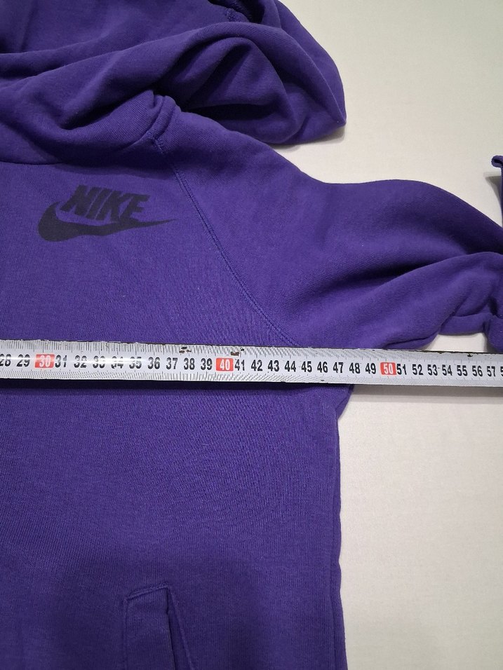 Mor Kapüşonlu Kadın Sweatshirt - Görsel 4