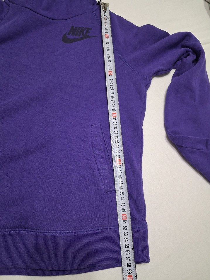 Mor Kapüşonlu Kadın Sweatshirt - Görsel 2