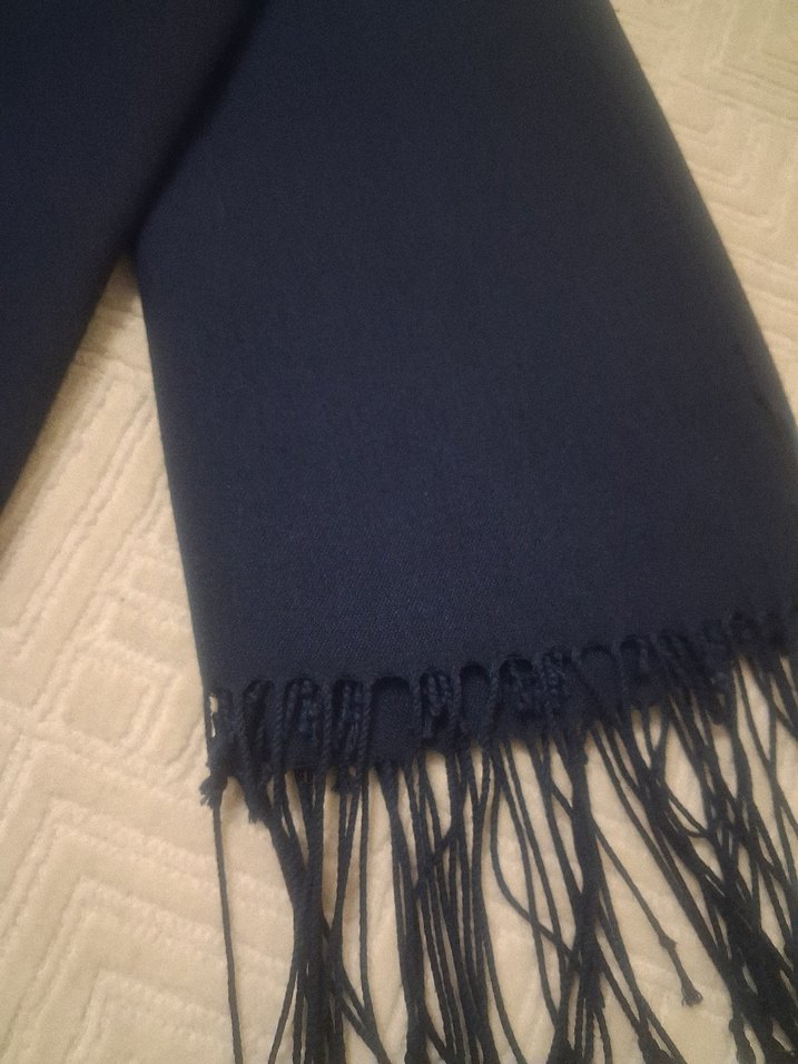 Lacivert ve Sax mavisi Şallar.. - Görsel 2