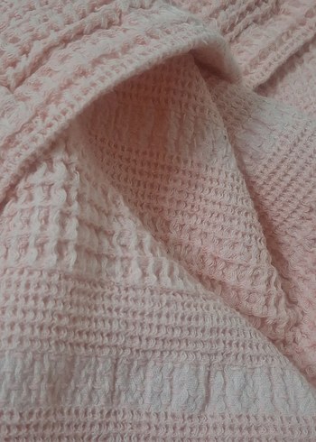 Pembe Örgü Çocuk pike.. - Görsel 3