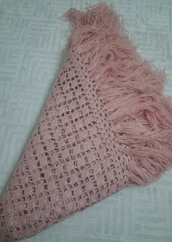 Pembe El Emeği Kadın Panço - Görsel 11