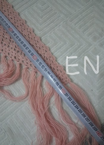 Pembe El Emeği Kadın Panço - Görsel 7