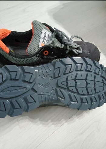 Gri Erkek Spor Outdoor Çelik burunlu iş ayakkabısı.. - Görsel 3