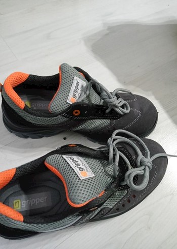 Gri Erkek Spor Outdoor Çelik burunlu iş ayakkabısı.. - Görsel 4