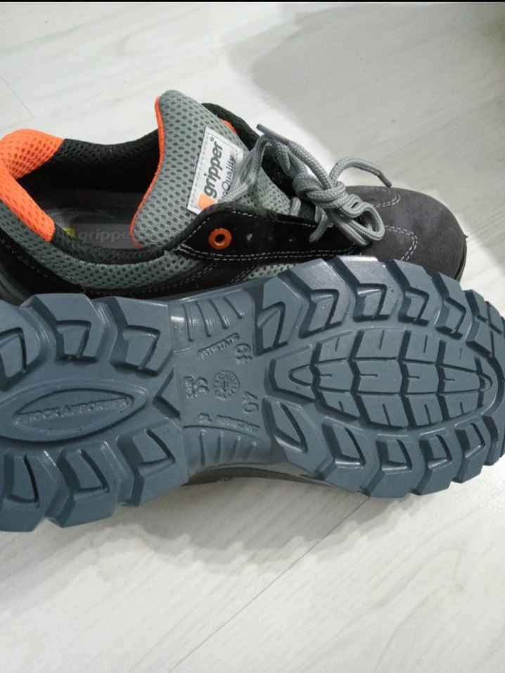 Gri Erkek Spor Outdoor Çelik burunlu iş ayakkabısı.. - Görsel 3