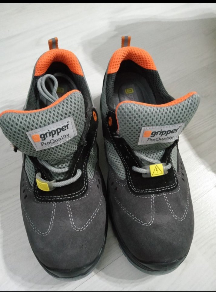 Gri Erkek Spor Outdoor Çelik burunlu iş ayakkabısı.. - Görsel 2