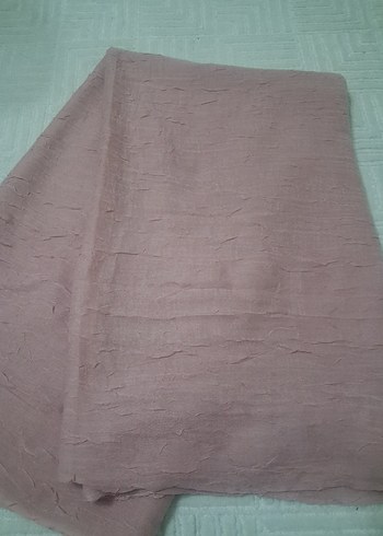 Bej ve bordo Keten şallar.. - Görsel 3