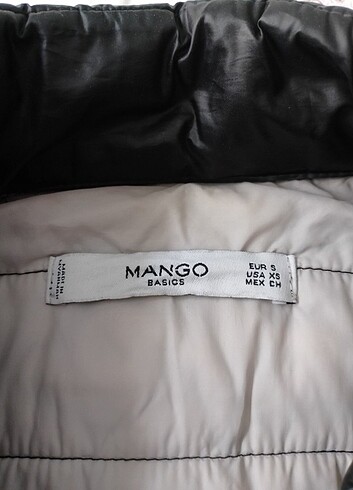 Mango ince şişme mont..