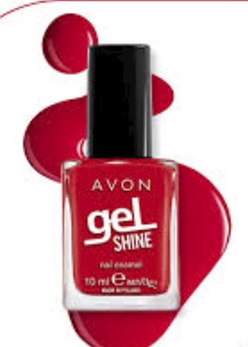 Avon Kırmızı Parlak Jel Oje 10 ml