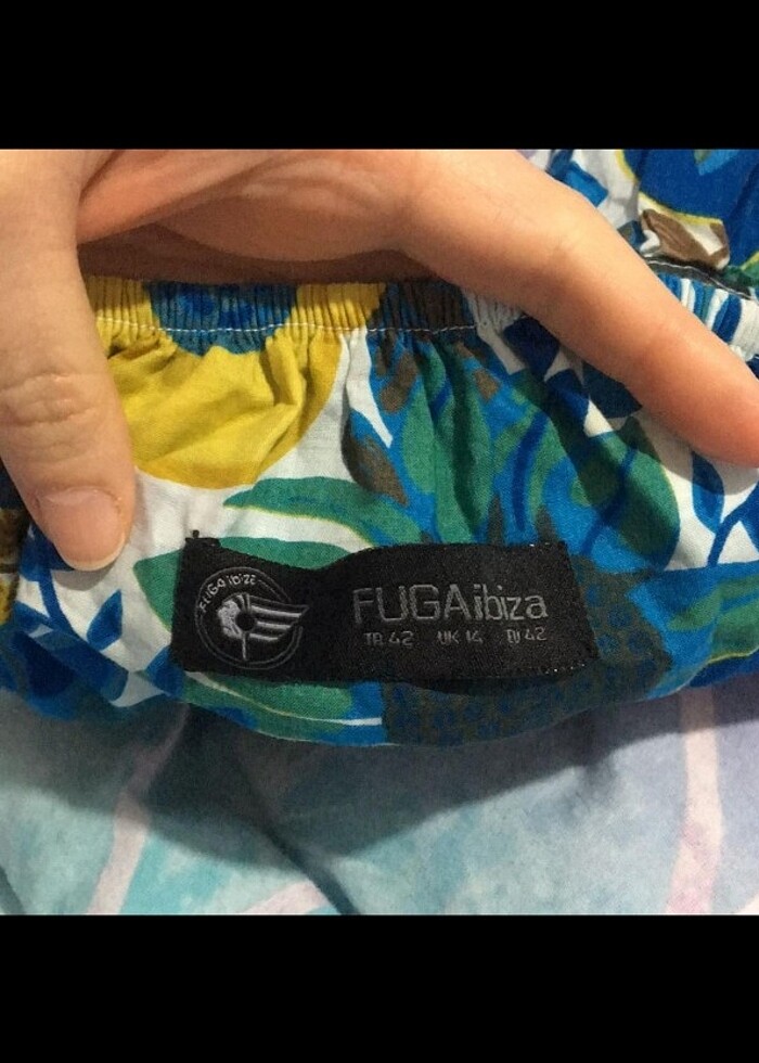 Boyundan Bağlamalı Elbise - Görsel 5