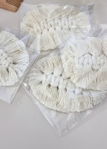 Handmade Makrome Toka - Görsel 4