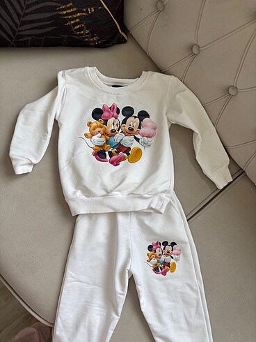 Kız bebek kız çocuk eşofman takımı alt üst takım mickey mause mi