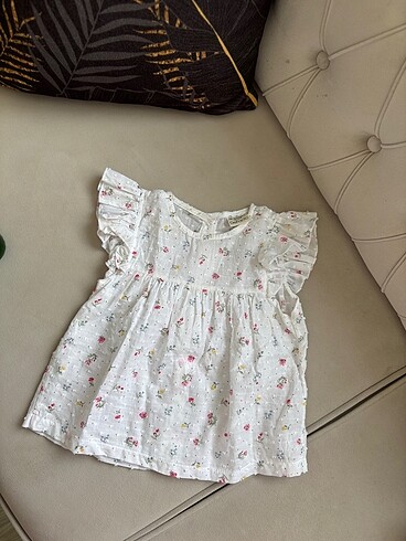 HelloBaby Bebek gömlek çiçekli desenli bluz