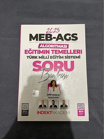 MEB-AGS Eğitimin Temelleri Soru Bankası - Zeynep Salman İçli İnd
