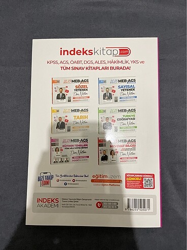 MEB-AGS Eğitimin Temelleri Soru Bankası - Zeynep Salman İçli İnd