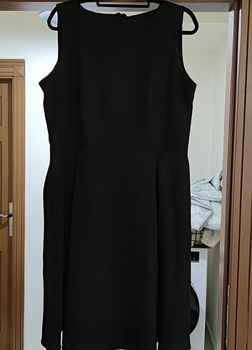 46 Beden siyah Renk Trendyol curve a-line elbise 