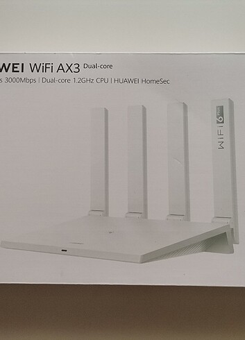 Huawei Wifi AX3 dual core router sıfır cihaz