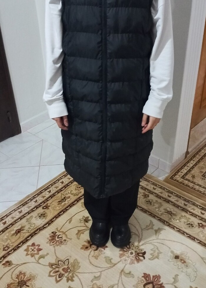 Uzun şisme yelek - Görsel 3