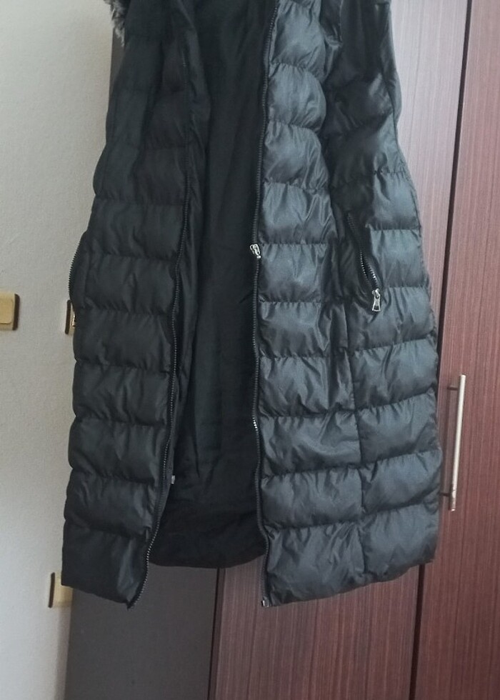 Uzun şisme yelek - Görsel 4