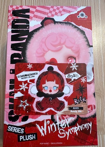 Popmart Skullpanda Winter Rock on