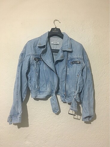 Crop kot ceket