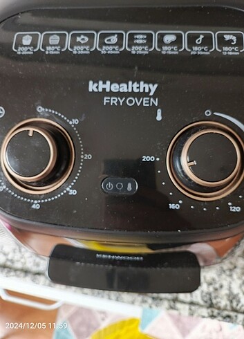 Air fryer mini fırın işlevli