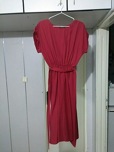 Bordo elbise