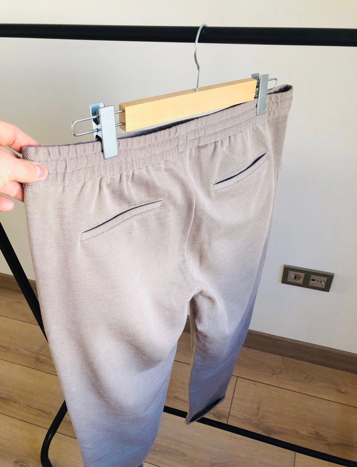 Erkek Kahverengi  Rahat Pantolon - Görsel 2