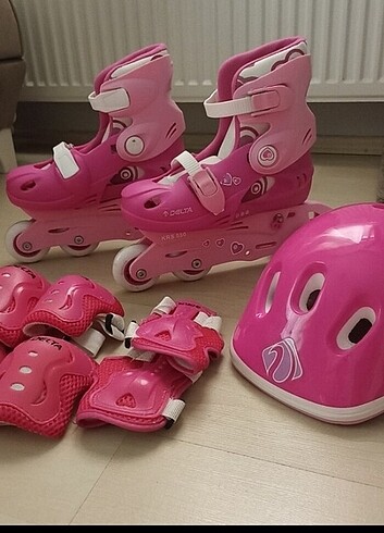 35 Beden pembe Renk Paten kask dizlık