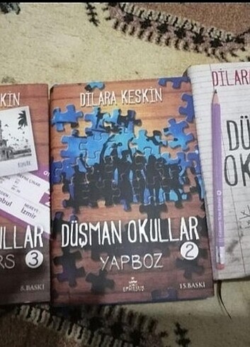 Dilara keskin düşman okullari serisi 
