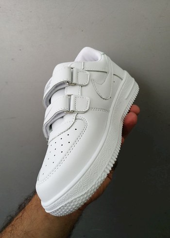 Nike Beyaz Erkek Çocuk Spor Ayakkabı Velcro