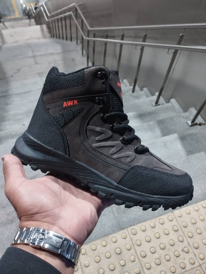 Gri Kamuflaj Bağcıklı Erkek Outdoor Bot - Görsel 3