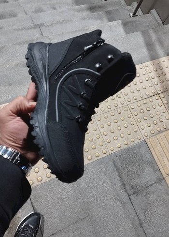 Gri Siyah Bağcıklı Erkek Outdoor Bot - Görsel 4