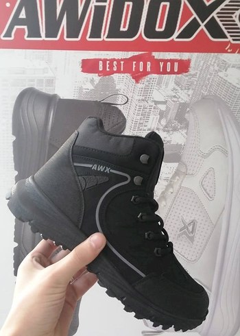 Gri Siyah Bağcıklı Erkek Outdoor Bot - Görsel 2