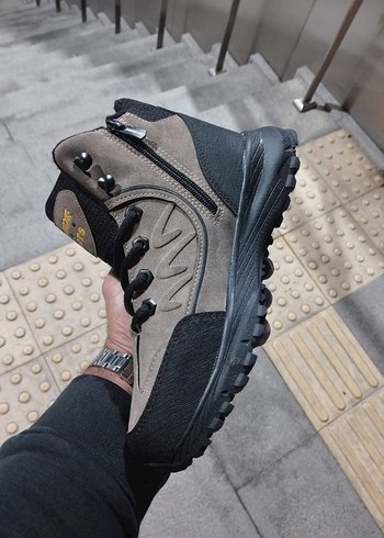 Kahverengi Kamuflaj Erkek Outdoor Botu Velcro - Görsel 2