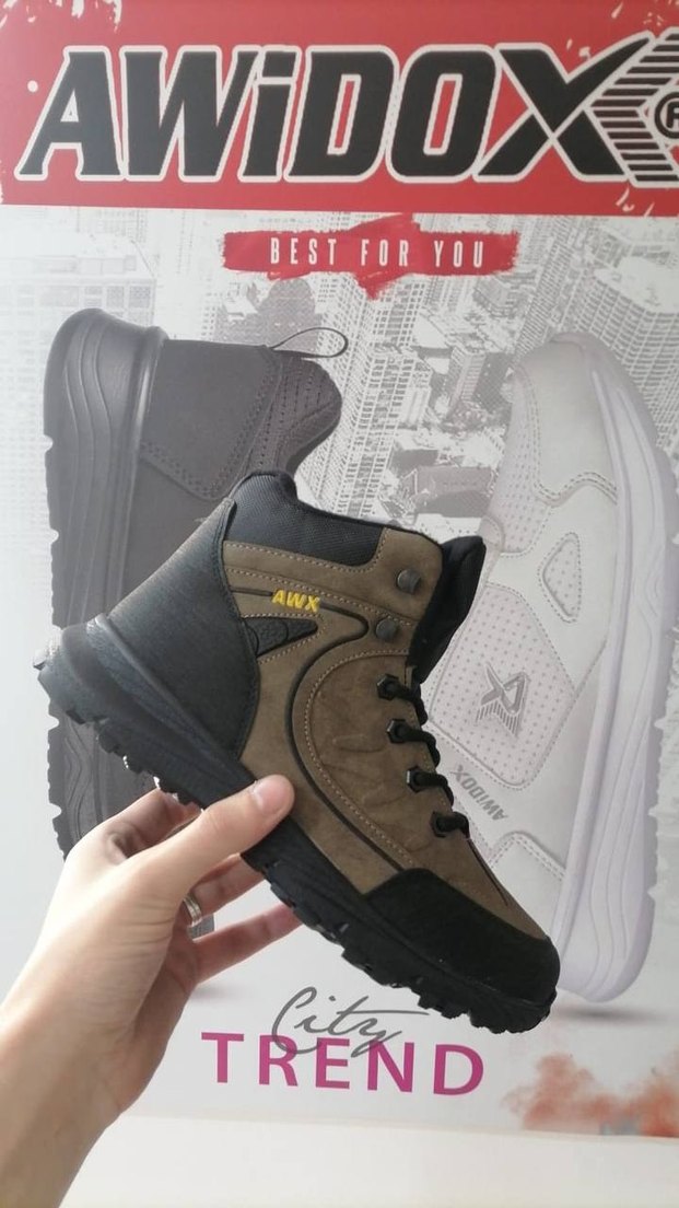 Kahverengi Kamuflaj Erkek Outdoor Botu Velcro - Görsel 3