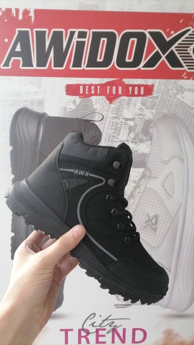 Siyah Gri Bağcıklı Erkek Outdoor Bot - Görsel 2