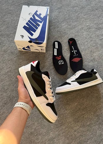 Nike Spor Ayakkabısı Beyaz Siyah