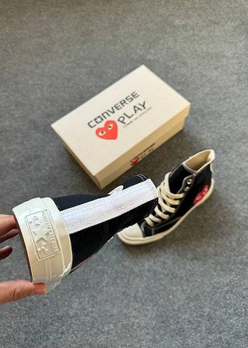 Converse Converse Play Siyah Platform Sneakers