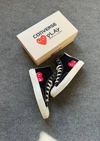 Converse Play Siyah Platform Sneakers