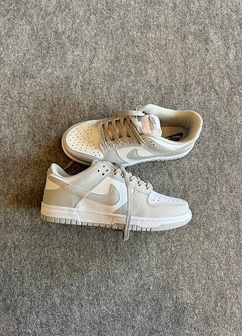 Nike Nike dunk low grey Kutulu etiketli barkodlu 36-45 arası numara