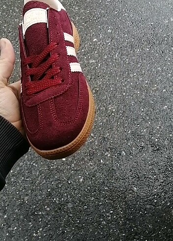 37 Beden bordo Renk Adidas spezial unisex Kutulu etiketli 36 40 arası numaralari m
