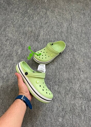Crocs Crocs bayaband green white Orjinal bez torbalı 36-40 Arası num